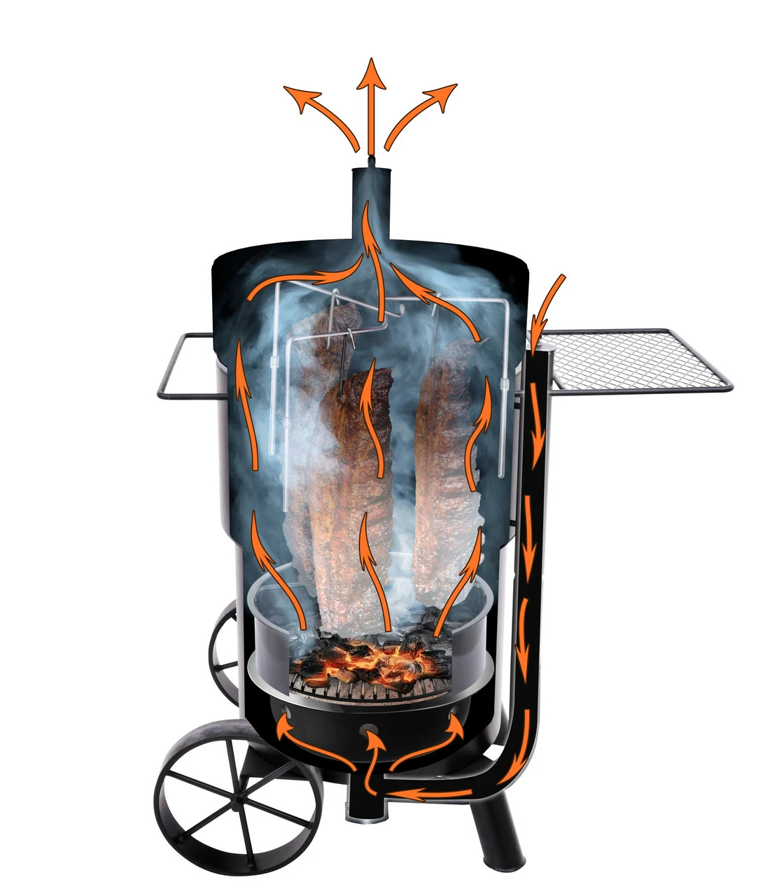 Bronco Drum Smoker 4 Bronco Drum Smoker - Image 2