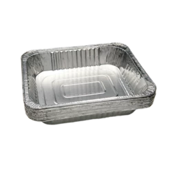 ALUMINIUM TRAY LARGE 10PK