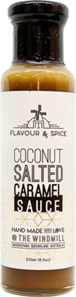 Coconut Salted Caramel Dessert Sauce