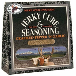 JERKY CURE SEASONING CRACKED PEPPER N GARLIC