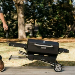 MASTERBUILT PORTABLE CHARCOAL SMOKER WITH SCISSOR CART -AU BBQ Supplies Sales 2024 MB20040822 07 Quick Collapse Etail 88646.1705985436
