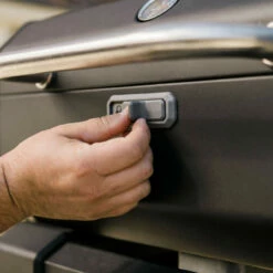 MASTERBUILT PORTABLE CHARCOAL SMOKER WITH SCISSOR CART -AU BBQ Supplies Sales 2024 MB20040822 08 Control Etail 83040.1705985435