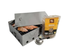Outdoor Magic Compact Stainless Steel Smoker