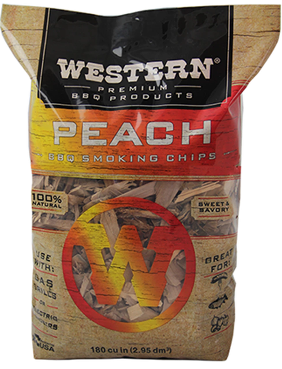 Peach Wood BBQ Smoking Chips 3 Peach Wood BBQ Smoking Chips